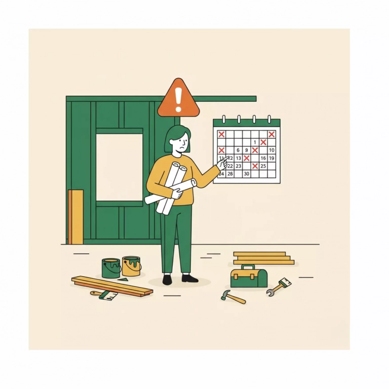 Planning prévisionnel des travaux : pourquoi une simple « durée estimée » ne protège pas votre chantier