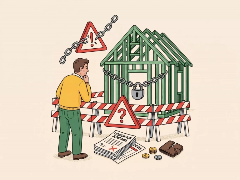 Liquidation judiciaire en cours de chantier : les signaux que vous auriez pu voir