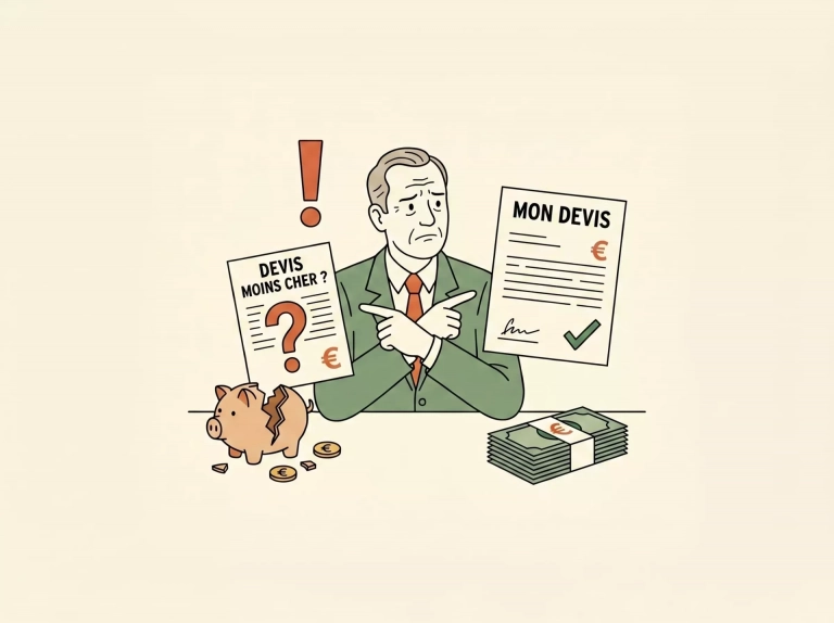 Devis moins cher que le mien… vraiment ? Ce que j&rsquo;ai découvert en le lisant